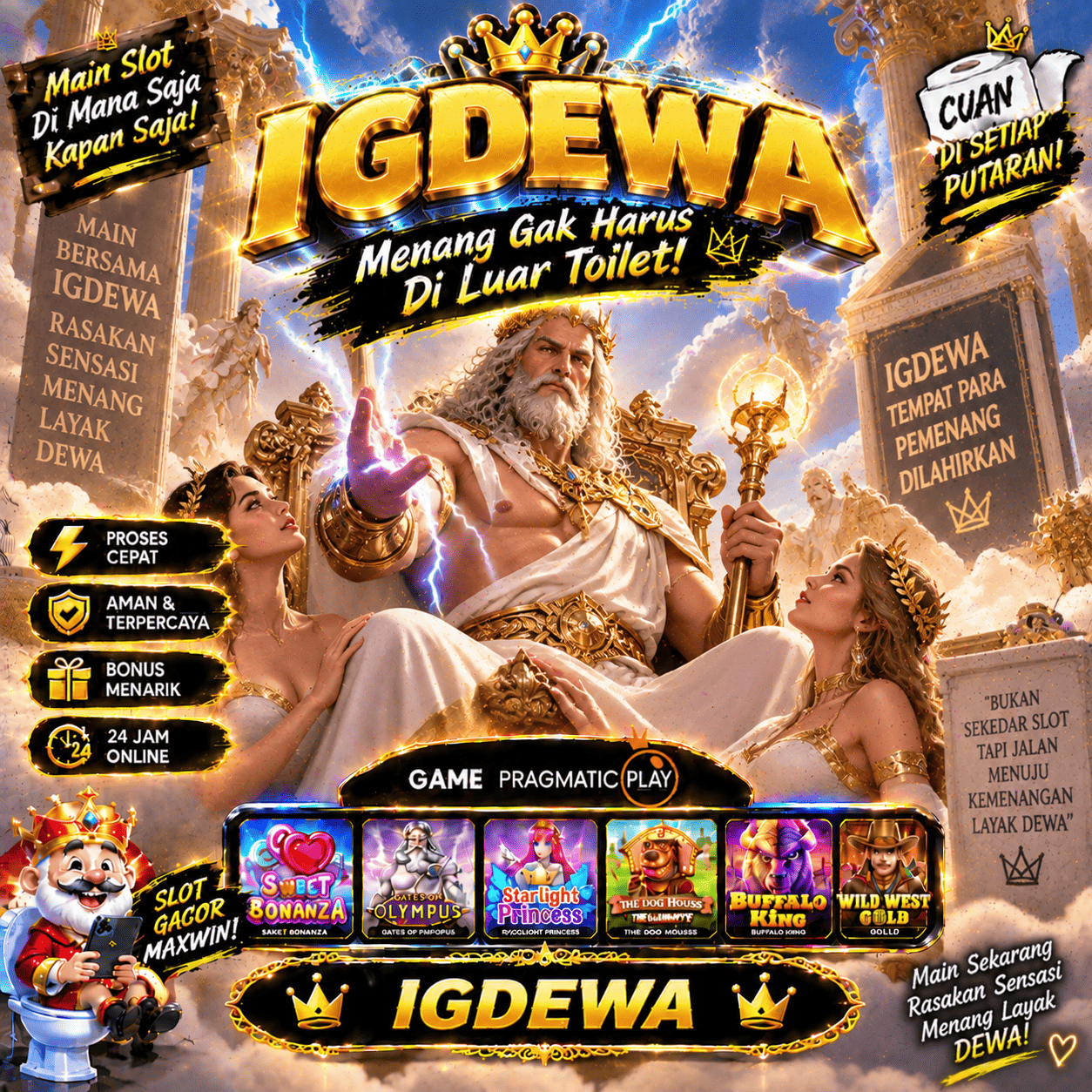 Banner IGDEWA Cyber Blue